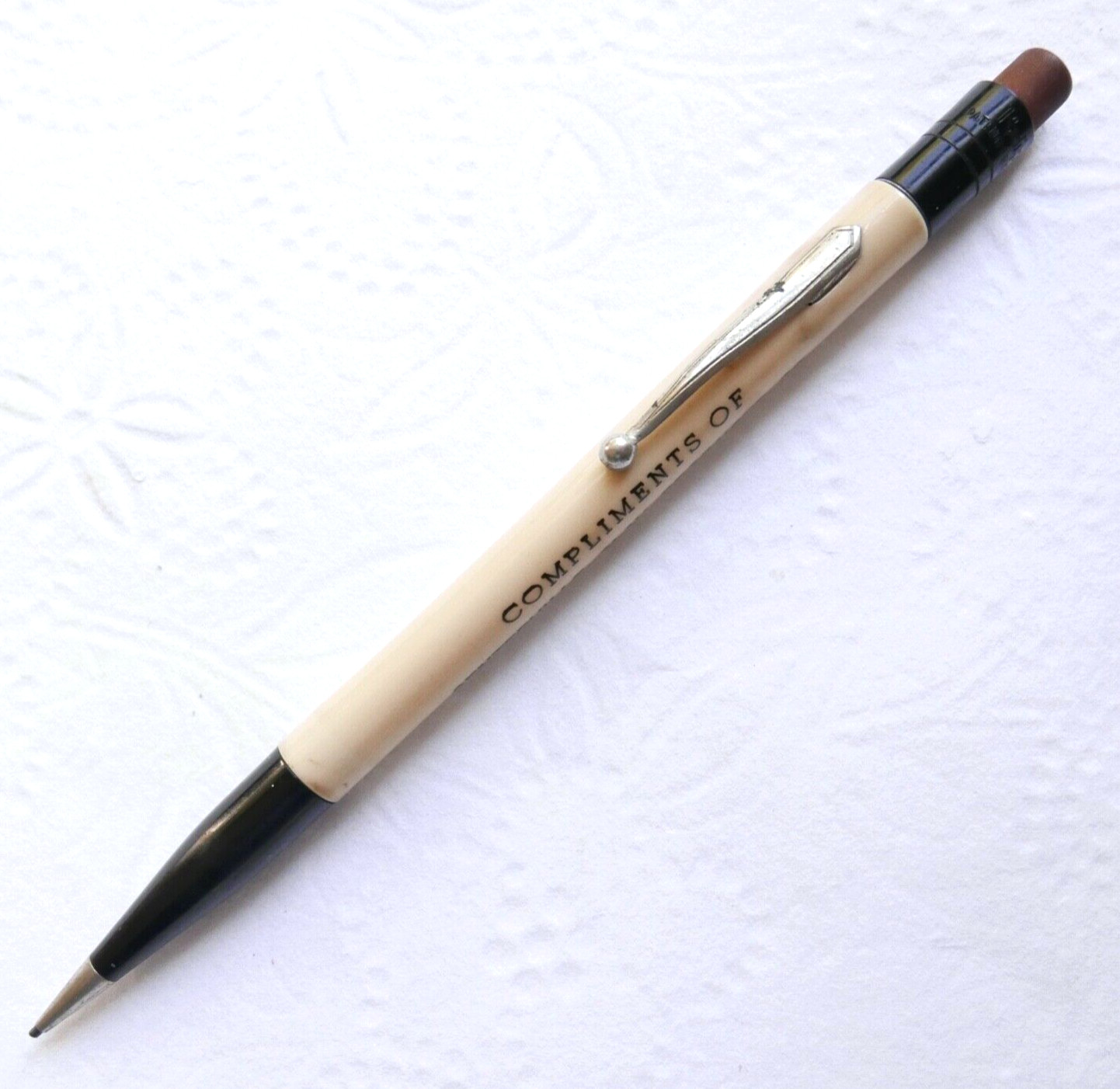 Vintage Centerville Clay Products Co. Advertising Mechanical Pencil IA WORKS G3
