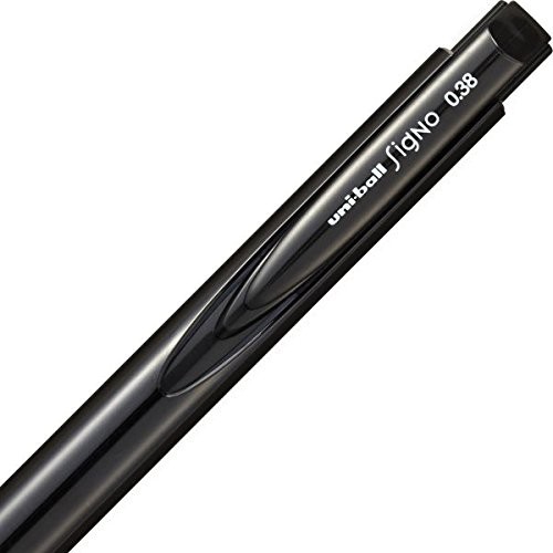 Mitsubishi Pencil Uni-ball Signo RT1 0.38 Black UMN15538.24