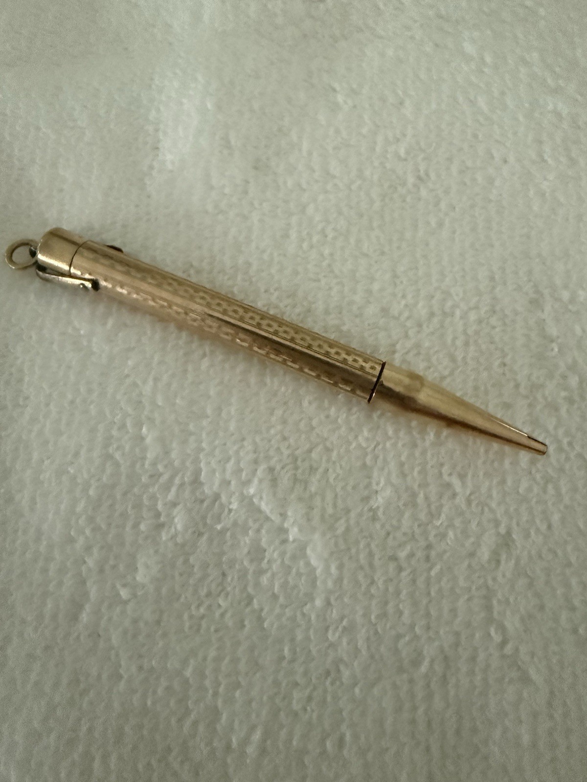Gold Filled 1930 Mabie Todd Fyne Poynt Propelling Mechanical Pencil (P168)