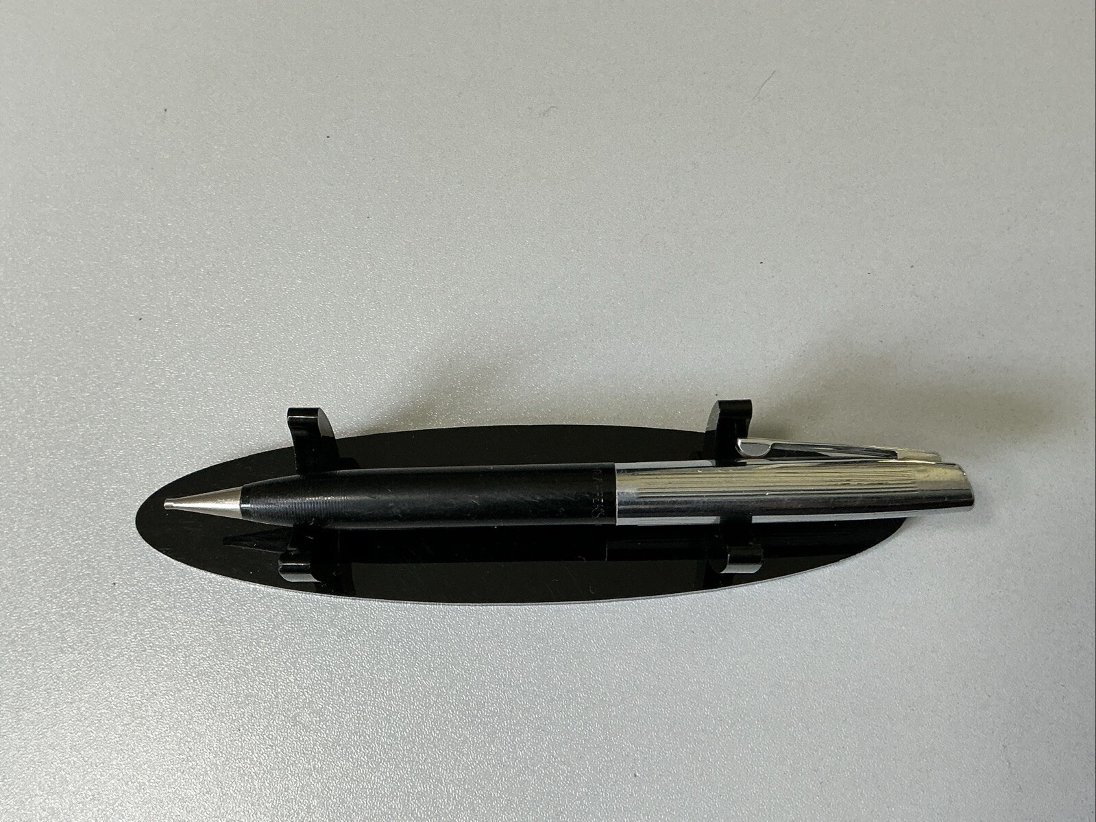 Vintage Sheaffer Mechanical Pencil – Black And Chrome A315