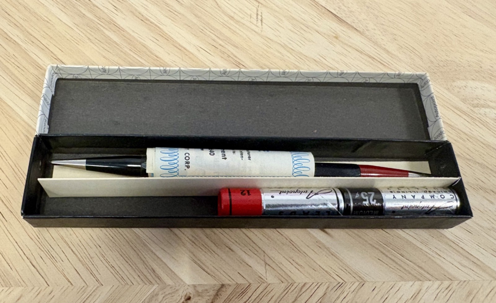 Vintage Autopoint Mechanical Pencil Miller Tool & Die Co Jackson Mich w/ Box