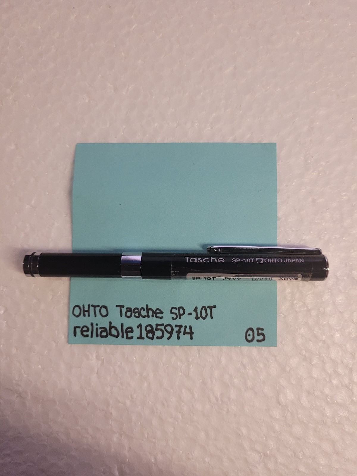OHTO Tasche SP‑10T Capped Mechanical Pencil 0.5 mm – Short‑Long All‑Metal EDC