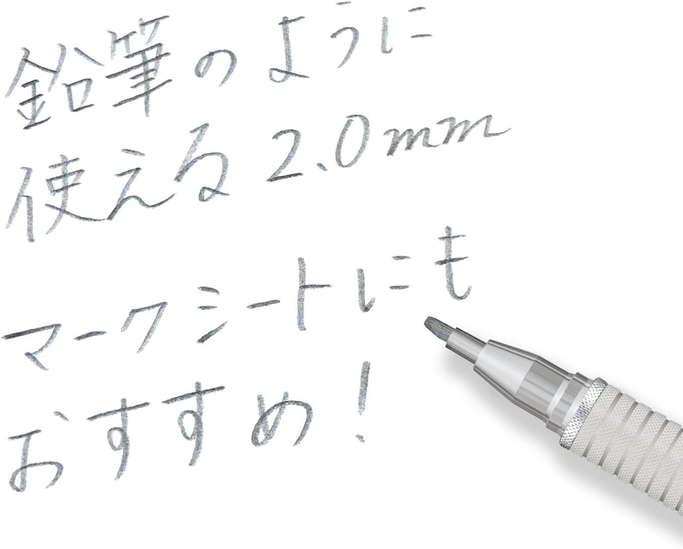 Versatile 2.0mm Mechanical Pencil – Refillable, Ergonomic, Perfect for All Ages