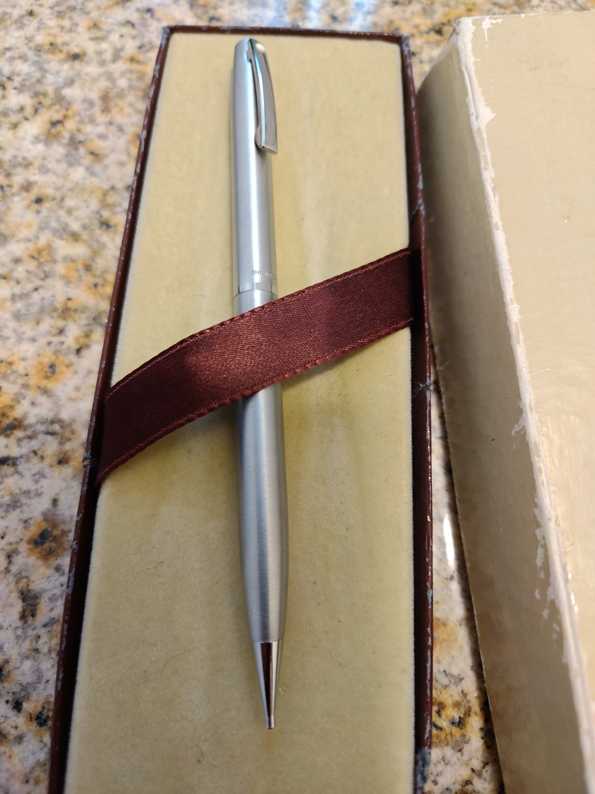 vintage Sheaffer Mechanical Pencil White Dot In It’s Box