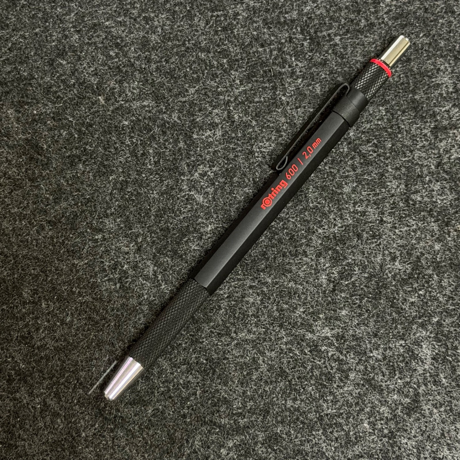 rOtring 600 2.0mm Black 1910-860 Discontinued Lead Holder New