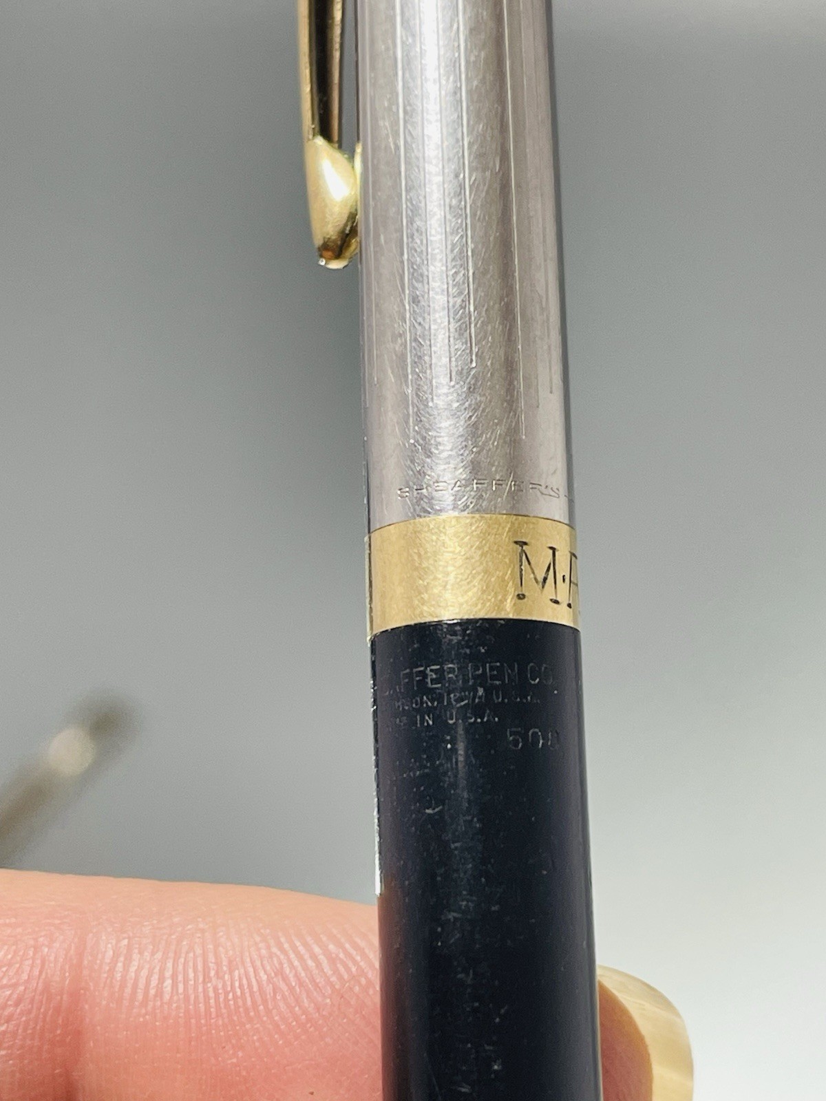 Vintage Sheaffer Mechanical Pencil & Pen Lot – Dot Chrome, Gold, Black, Blue USA