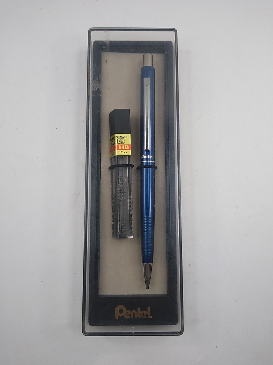 Vintage Blue PENTEL SLIM Automatic Pencil 0.5mm Japan