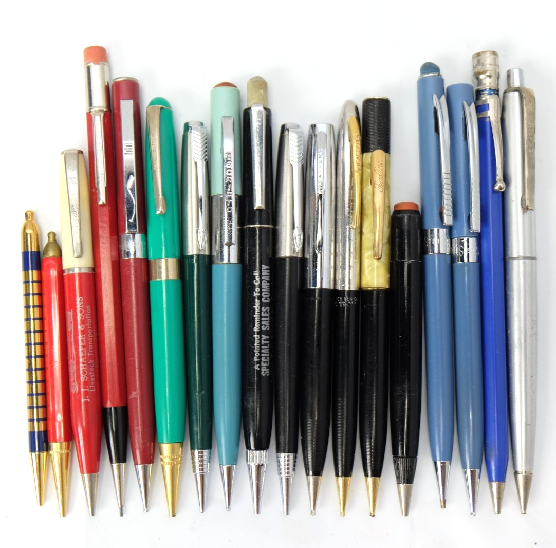 MECHANICAL PENCIL Lot Sheaffer, Fineline, Parker Scripto Paper Mate, Redipoint +