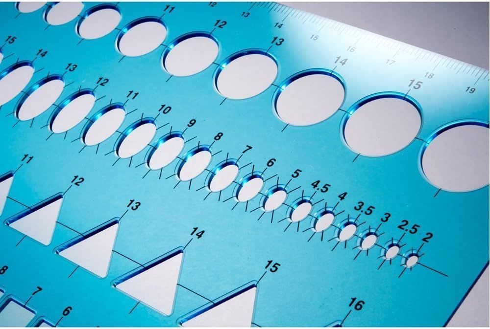 Staedtler Template Combination Ruler 1 Piece 976 03