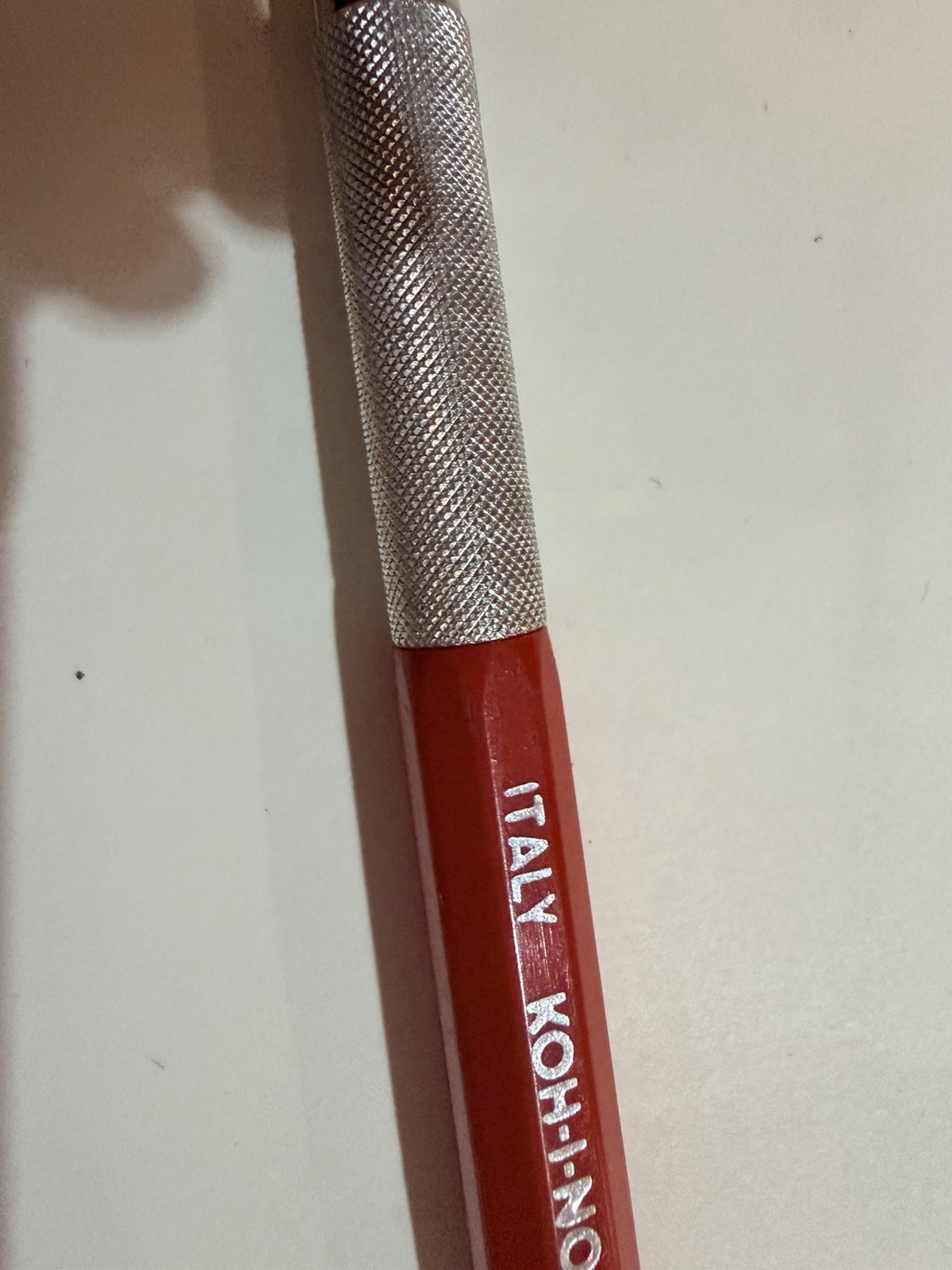 Koh-I-Noor Technigraph 5611 C Mechanical Pencil Red Vintage Italy Rare Find