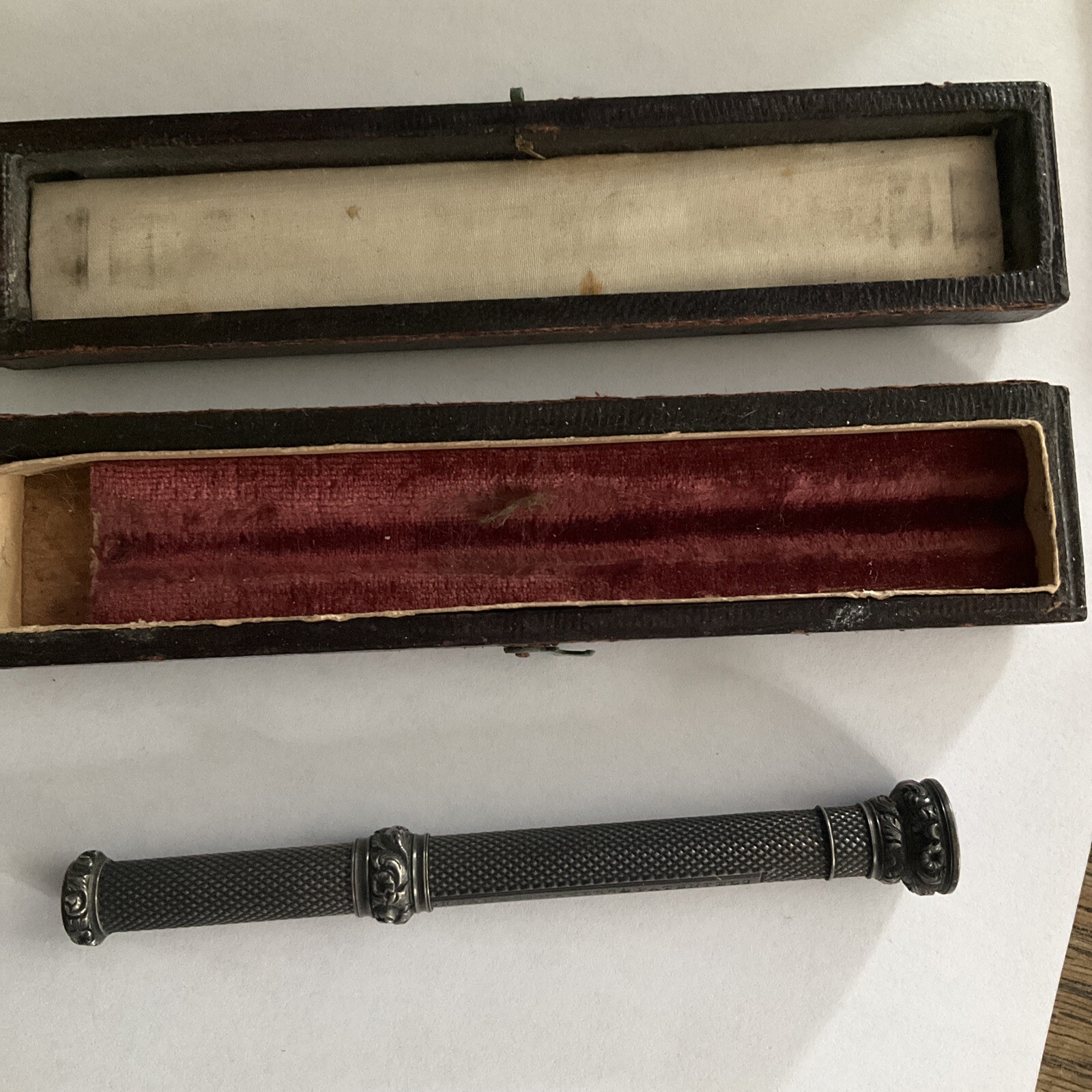 Antique Sampson & Mordan Sterling Silver Retractable Pencil Date Mark 1833