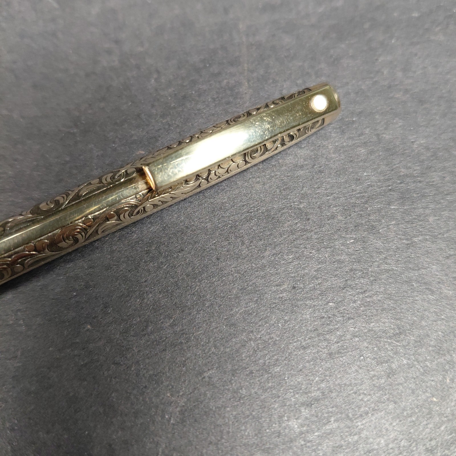 VTG Sheaffer Grape Vine 1/30 12k Gold Filled 0.9 MM Pencil USA Grapes and Leaves