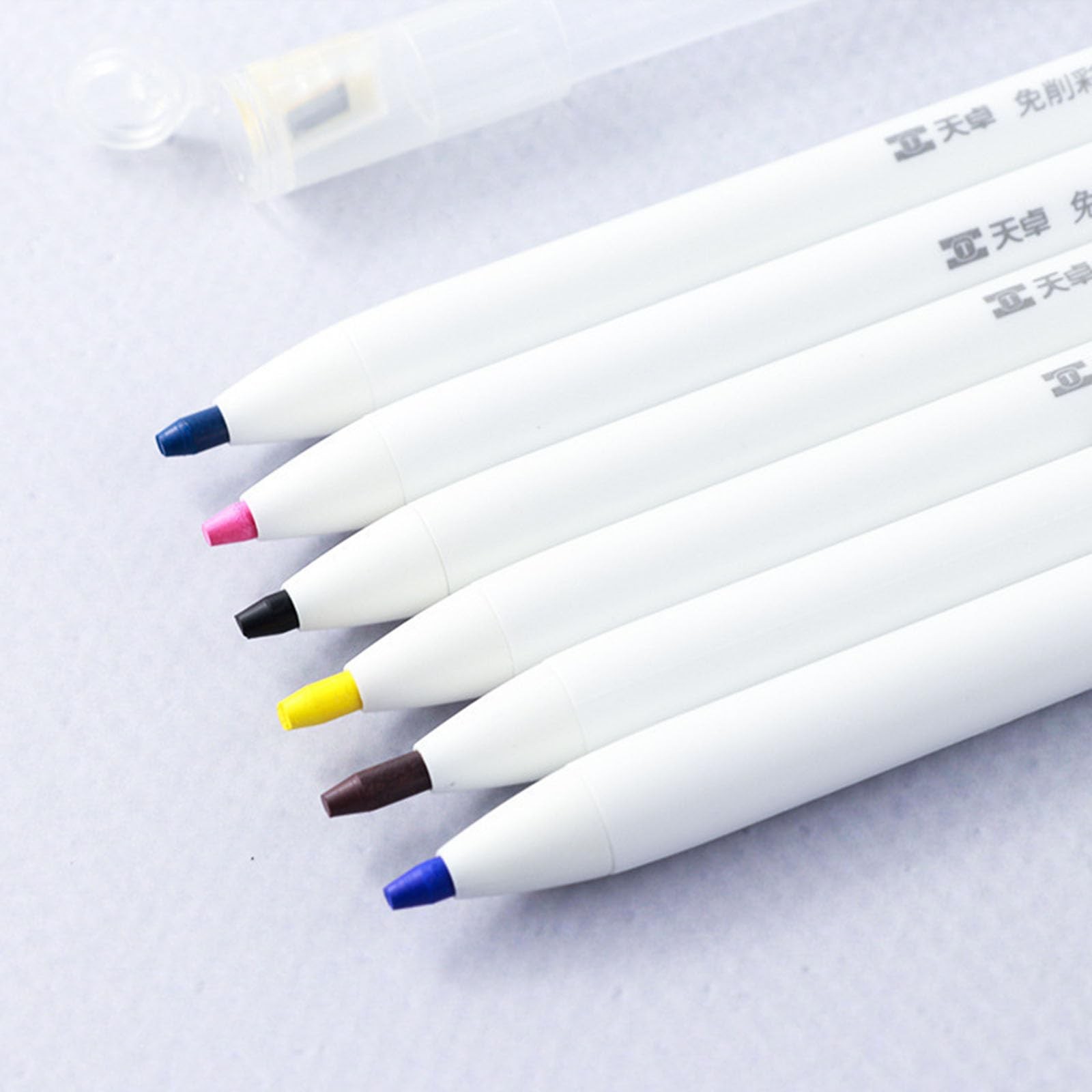12 Pcs Mechanical Colored Pencils, 3.0mm 12-Color Set Soft Smoothly to Color …