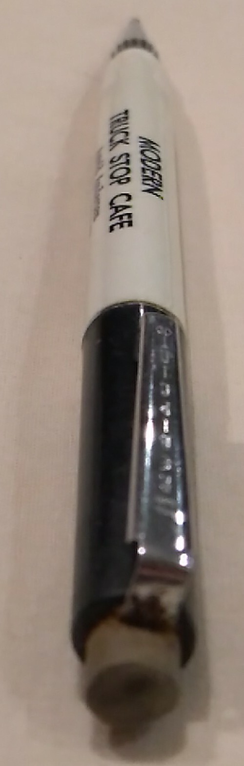 Vintage Redipoint Mechanical Pencil Modern Truck Stop Cafe Atlantic, Iowa