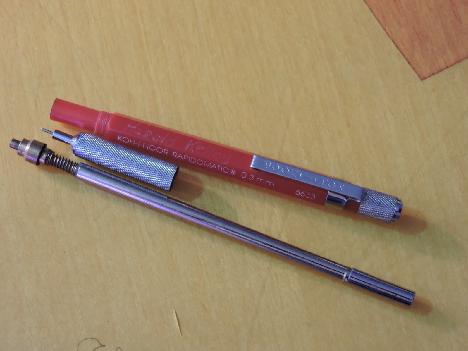 Koh-I-Noor Rapidomatic Red Handle 0.3mm 5633