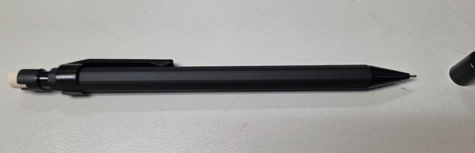 Black Zebra Posi-Grip Mechanical Pencil 0.5 M 1600 Refillable Made in Japan