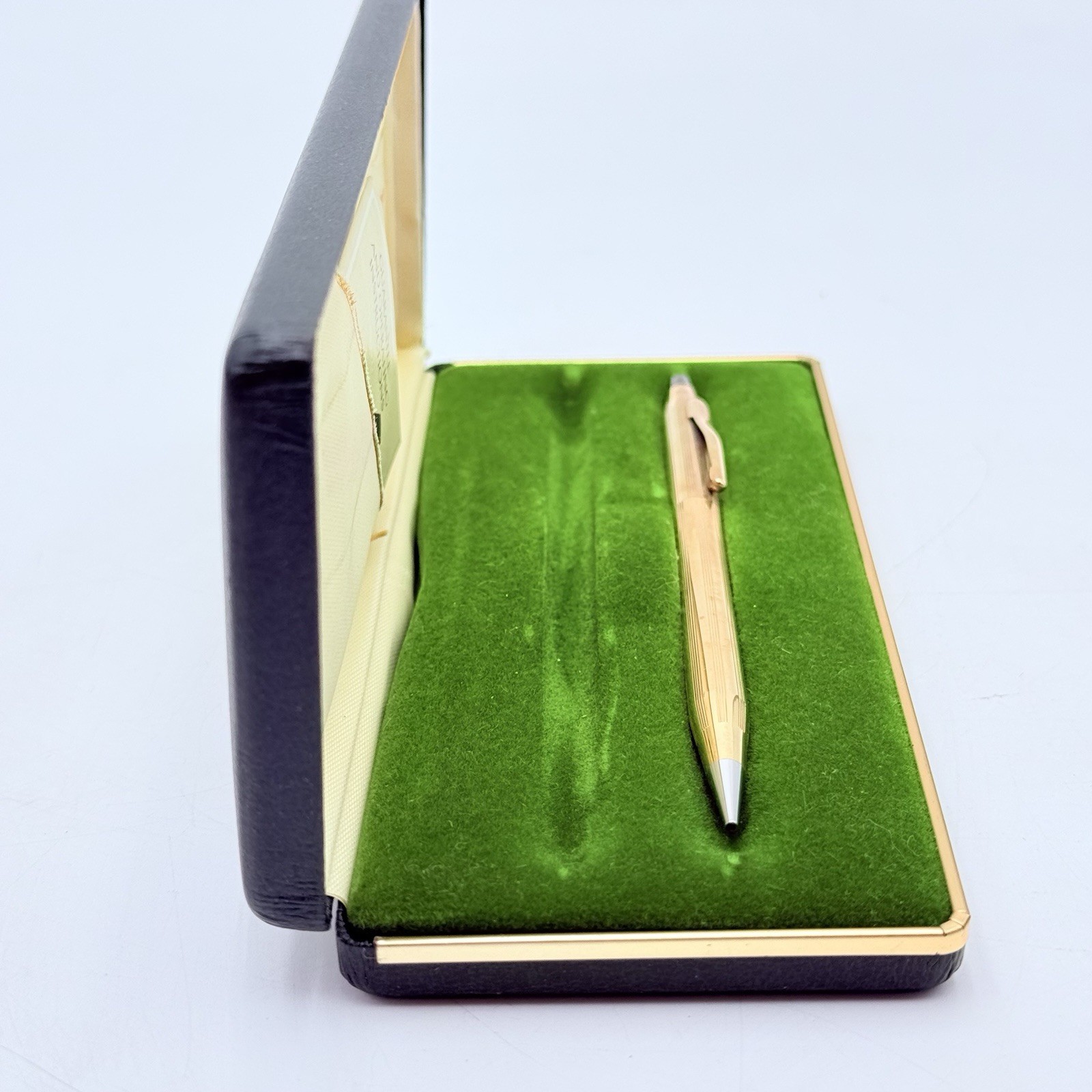 Cross 0.5mm Mechanical Pencil 1/20 10K Gold Filled Twist Click In Box