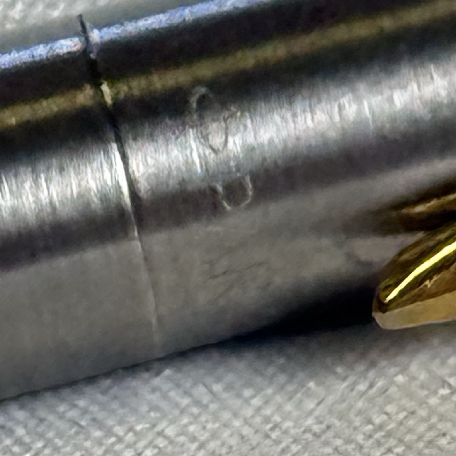 Parker Classic Mechanical Pencil – Brushed Stainless Steel & Gold Trim 0.5mm