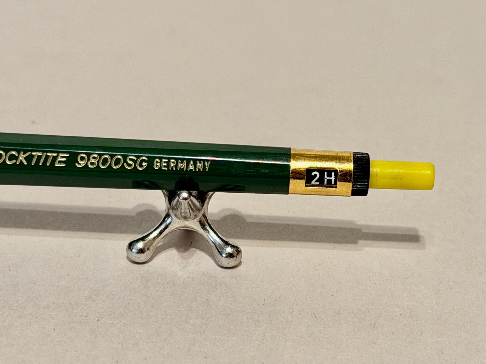 Faber Castell Locktite 9800SG Germany Clutch Pencil Green