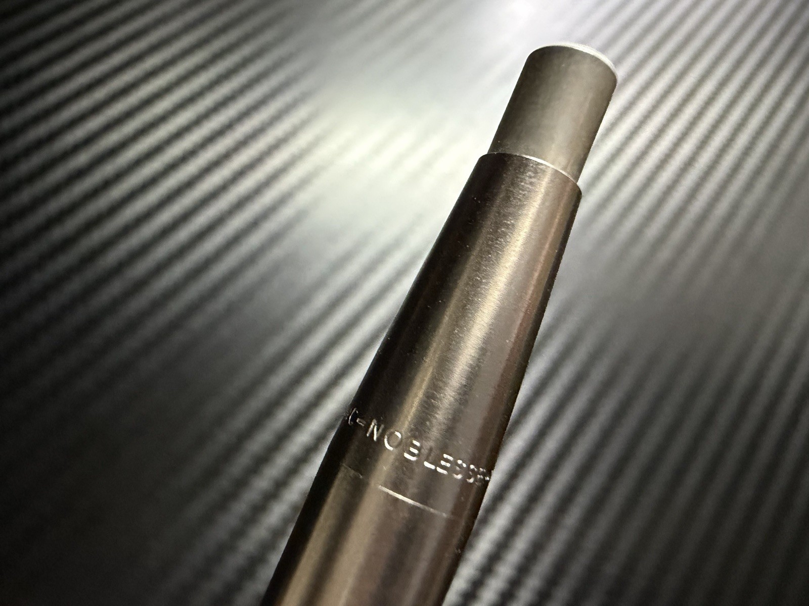 Very Good Condition Montblanc Noblesse Stainless Steel Mechanical Pencil 0.5mm