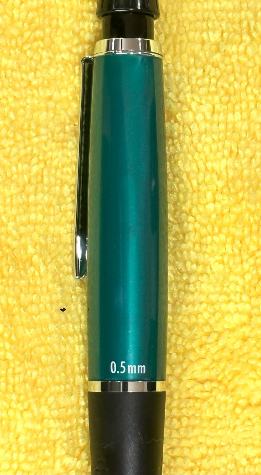 Paper Mate PhD Pencil.5mm Rare Forrest Green & Chrome Trim, New, Boxed!