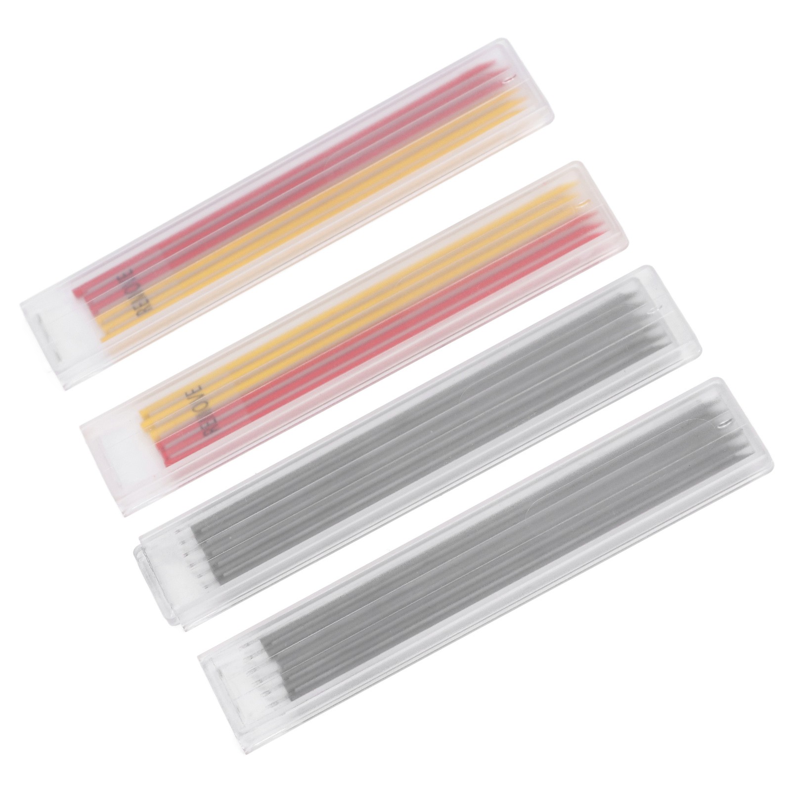 24Pcs Carpenter Pencil Refill Red Yellow Black Marking Scribing Tool Set For New