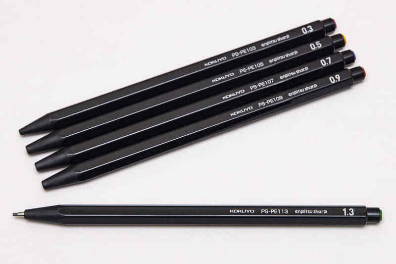 (RARE++++) Set of KOKUYO enpitsu sharp Mechanical Pencil White Limited NEW