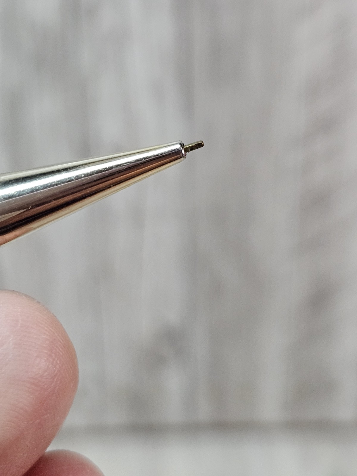 Vintage USA Hand Painted Flower of the Month Mini Mechanical Pencil Gold Tone…