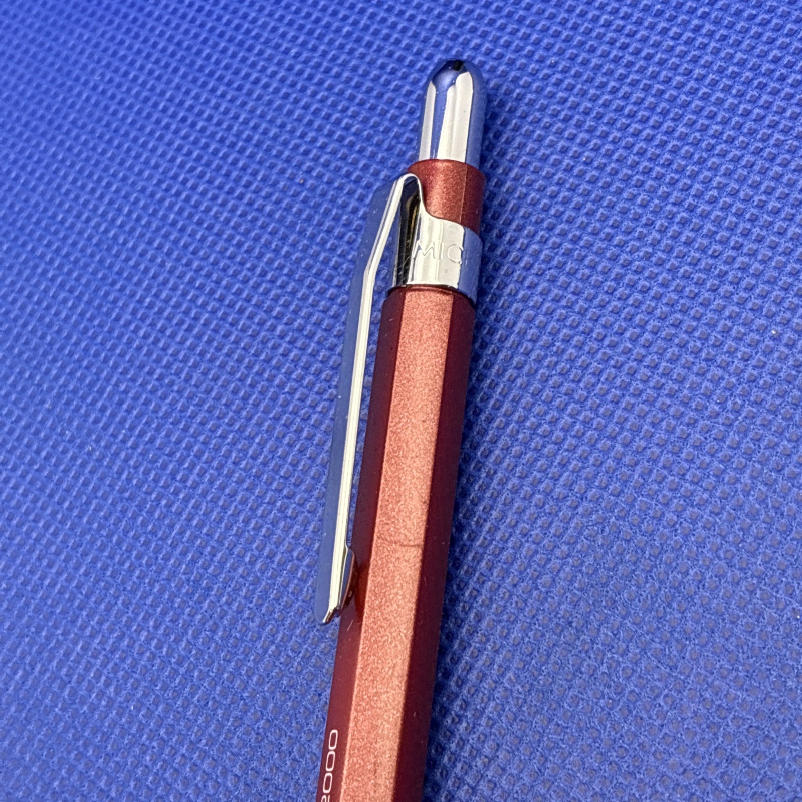 Vintage Retro Hexa 2000 mechanical pencil Red Green Korea Plastic MICRO
