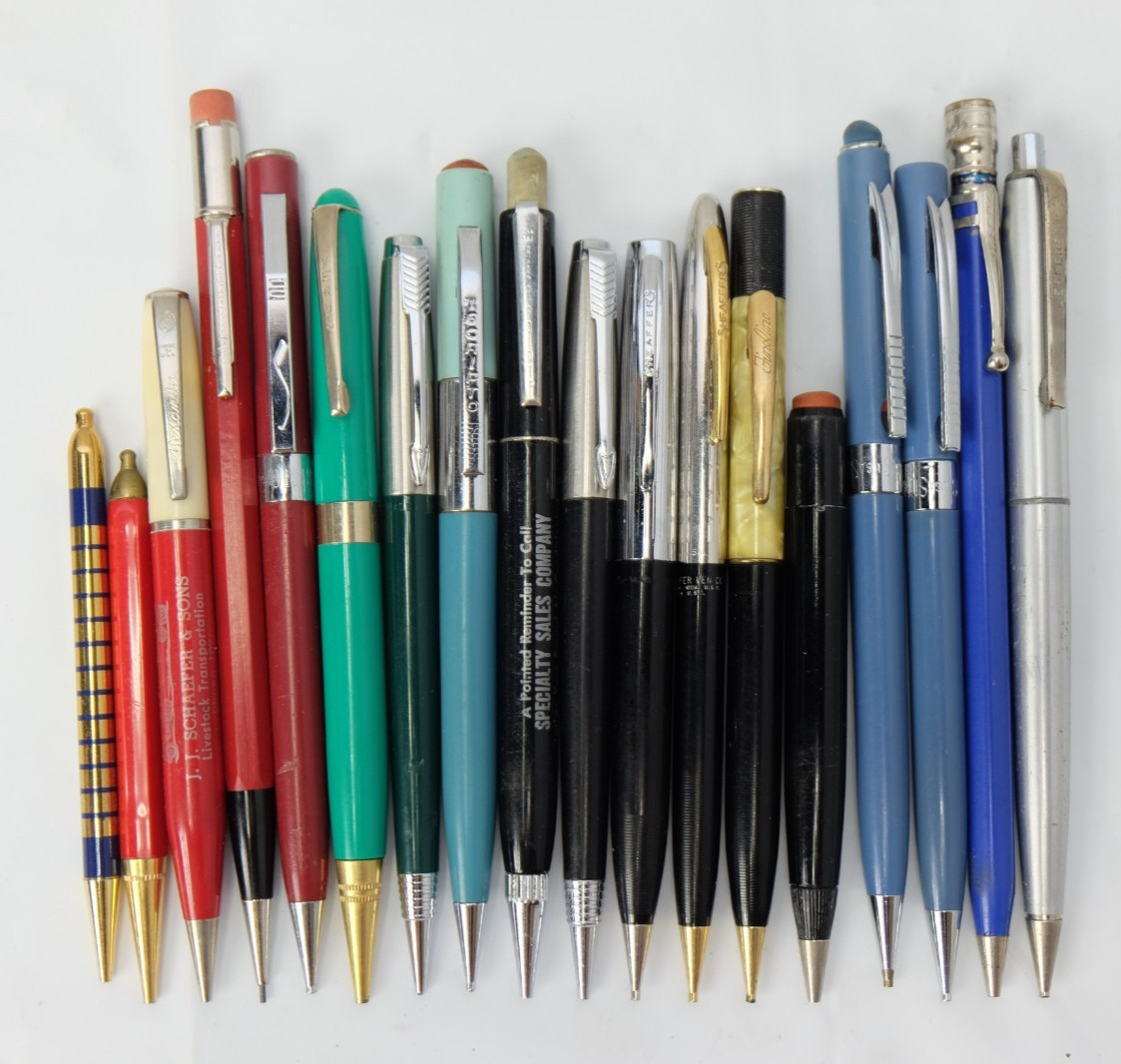 MECHANICAL PENCIL Lot Sheaffer, Fineline, Parker Scripto Paper Mate, Redipoint +