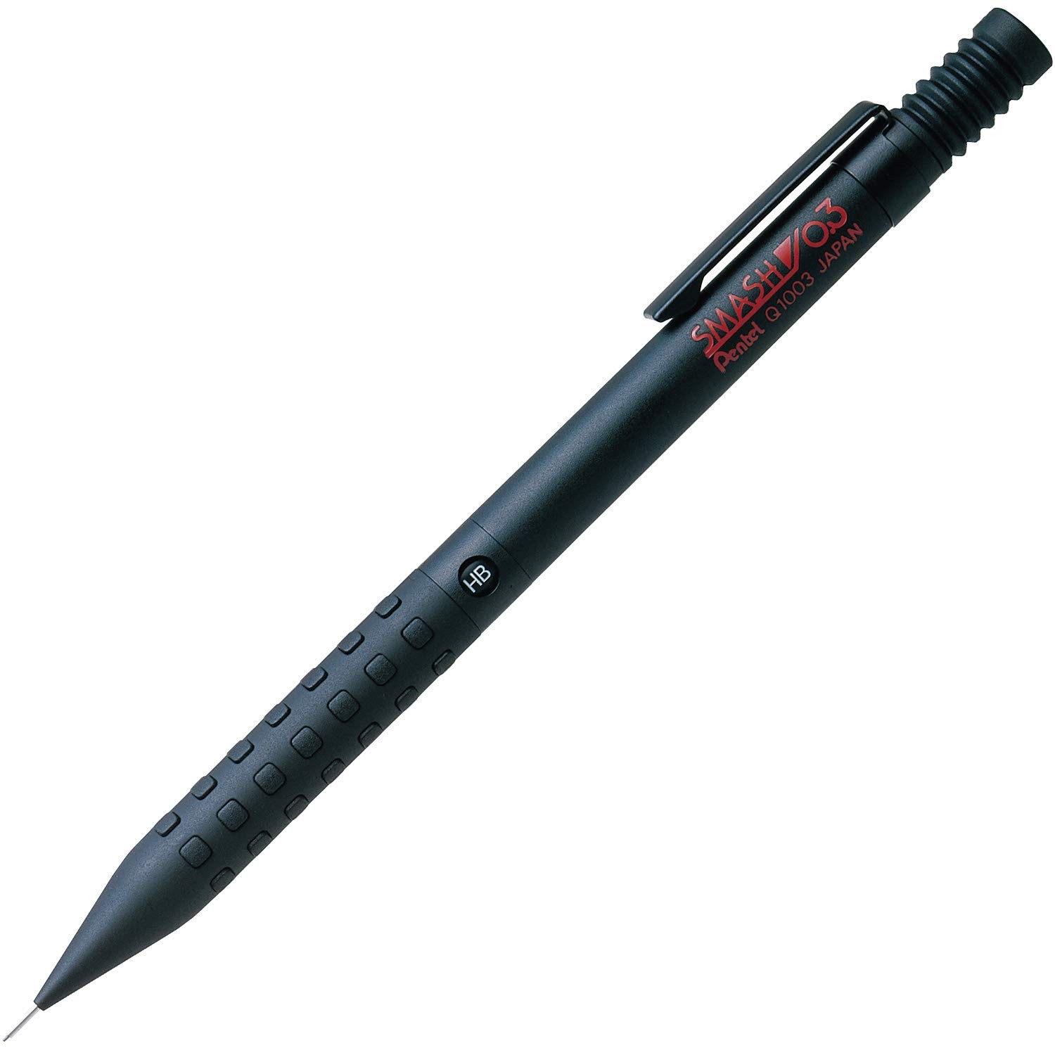 Smash 0.3mm Mechanical Pencil Black Reissue for Drafting and Writing