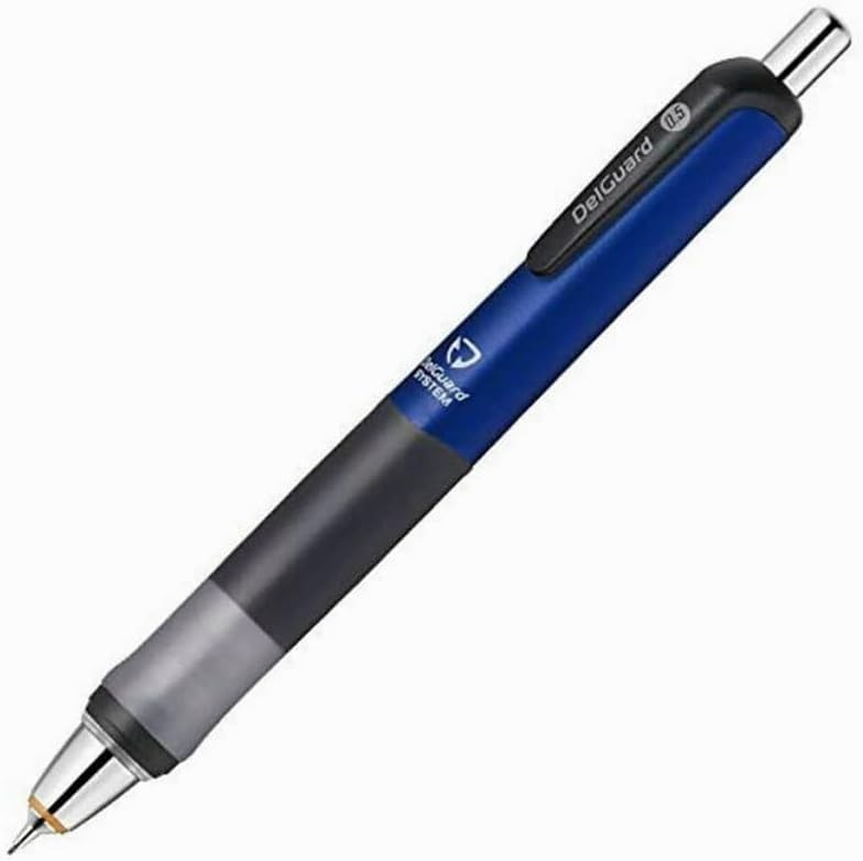 Dell Guard Mechanical Pencil 0.5Mm Blue Grip Break Resistant Comfort Write