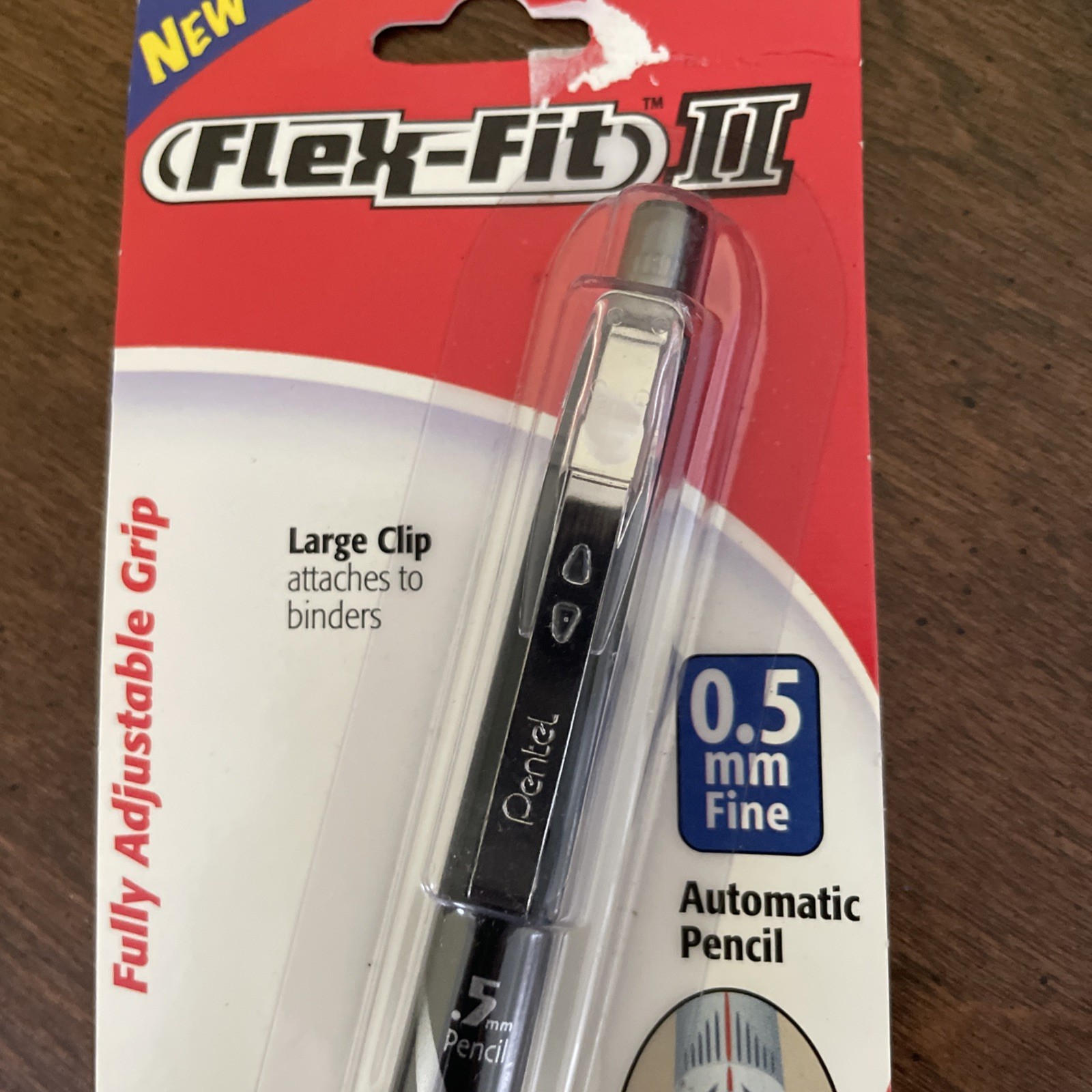 VTG Pentel Flex-Fit II Automatic pencil 0.5mm New Sealed NOS