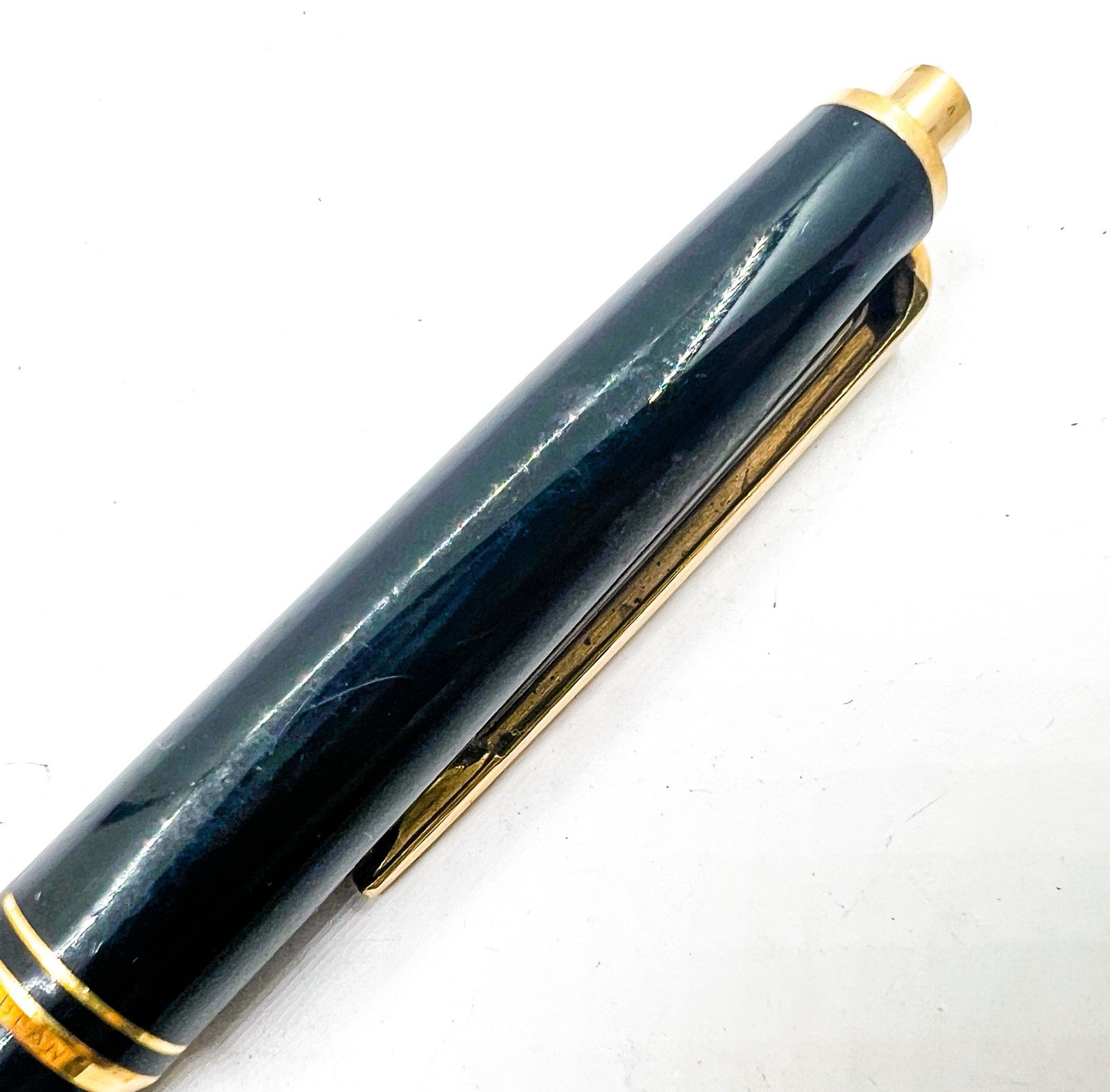 Montblanc Black Gold Trim mechanical pencil 0.5mm Push Functional