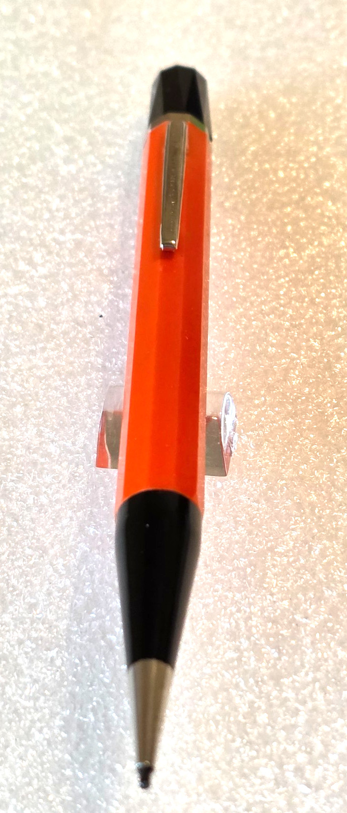 VTG (Large Autopoint GENUINE PARTS Advertising Mechanical Pencil ORANGE Rare 50s