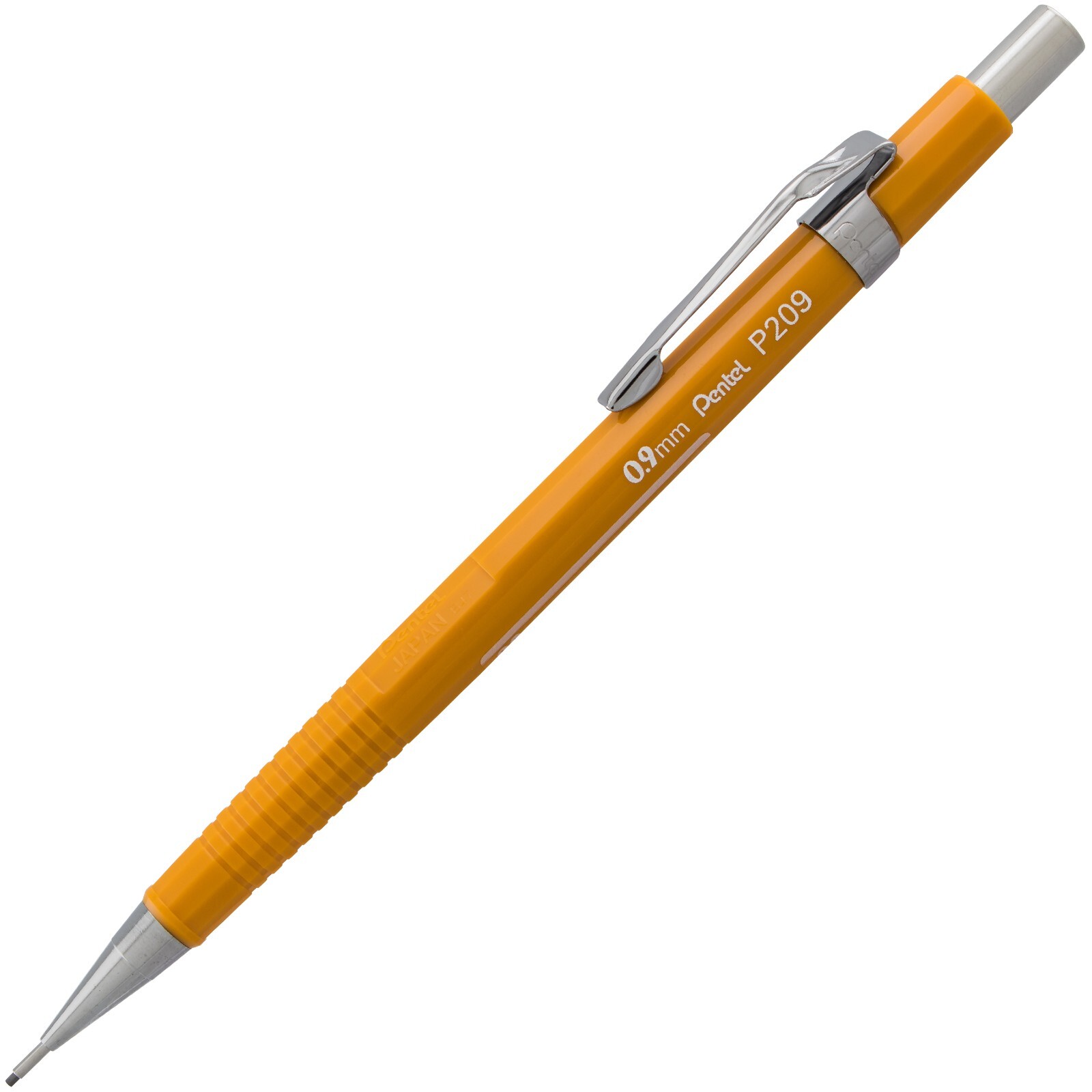 Pentel P200 Series Mechanical Pencil Set of 4-0.3/0.5/0.7/0.9mm