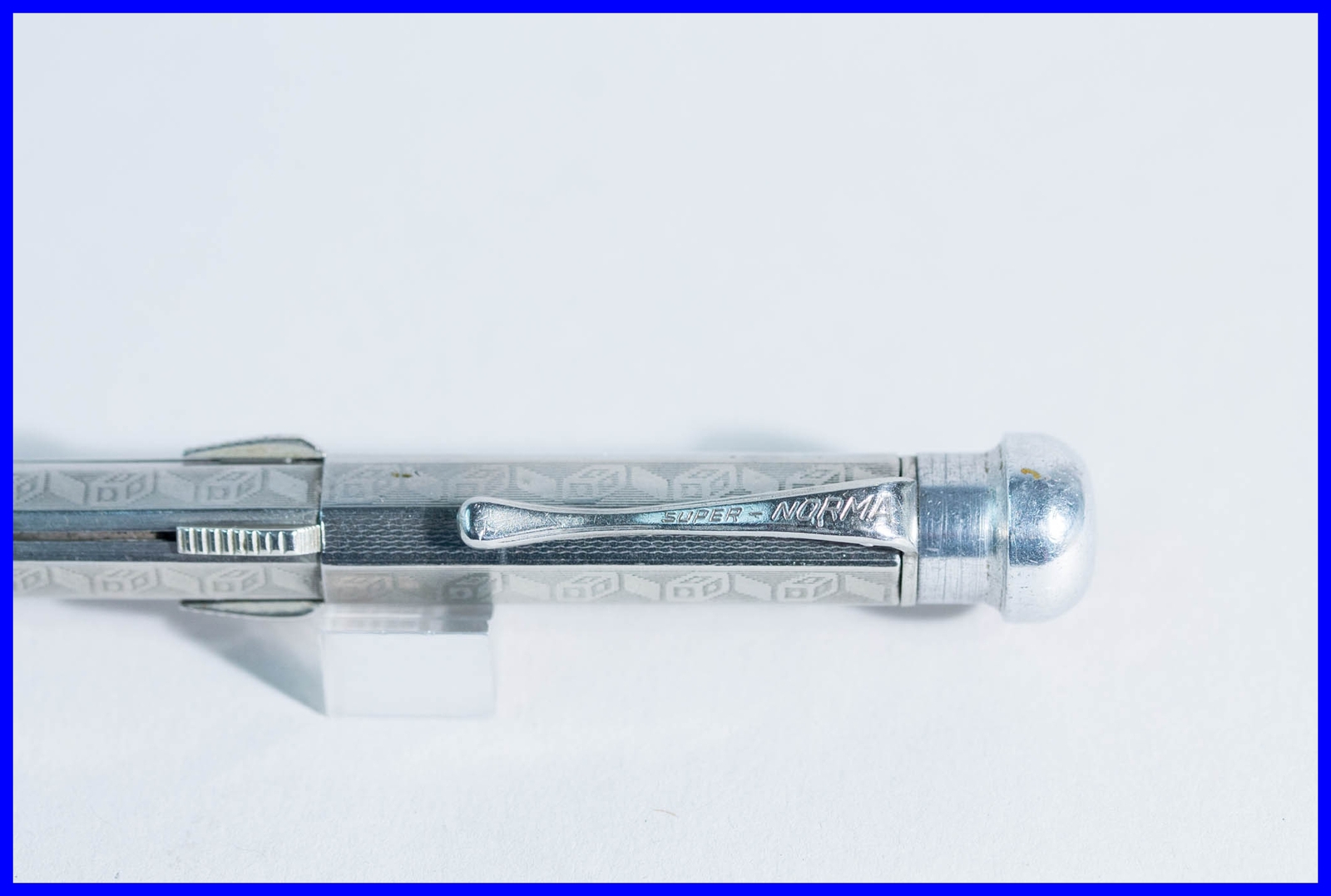 BAUHAUS Design Pattern 1930’s made FEND 4 color PENCIL in SILVER ? SUPER NORMA