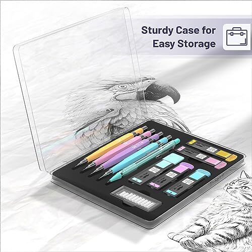 Mr. Pen- Pastel Mechanical Pencil Set with Lead 11 Count (Pack of 1),