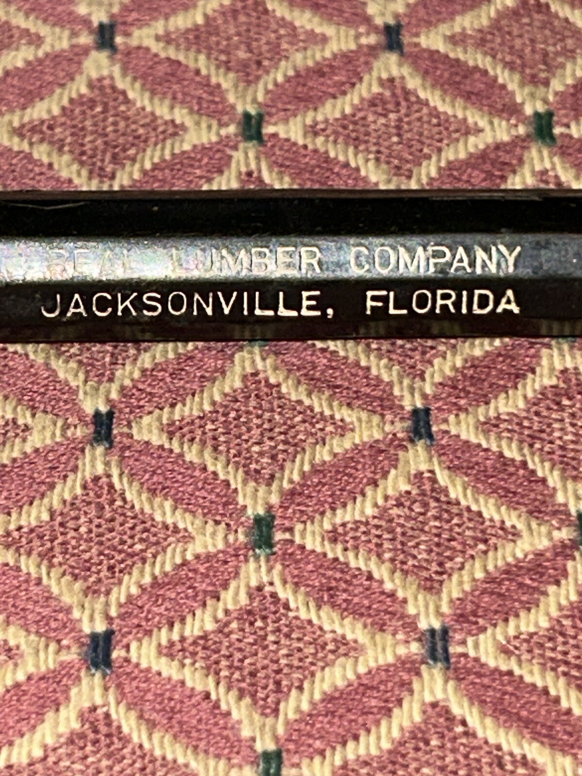 Vintage REDIPOINT Mechanical Pencil Advertising- REAL LUMBER CO JACKSONVILLE, FL