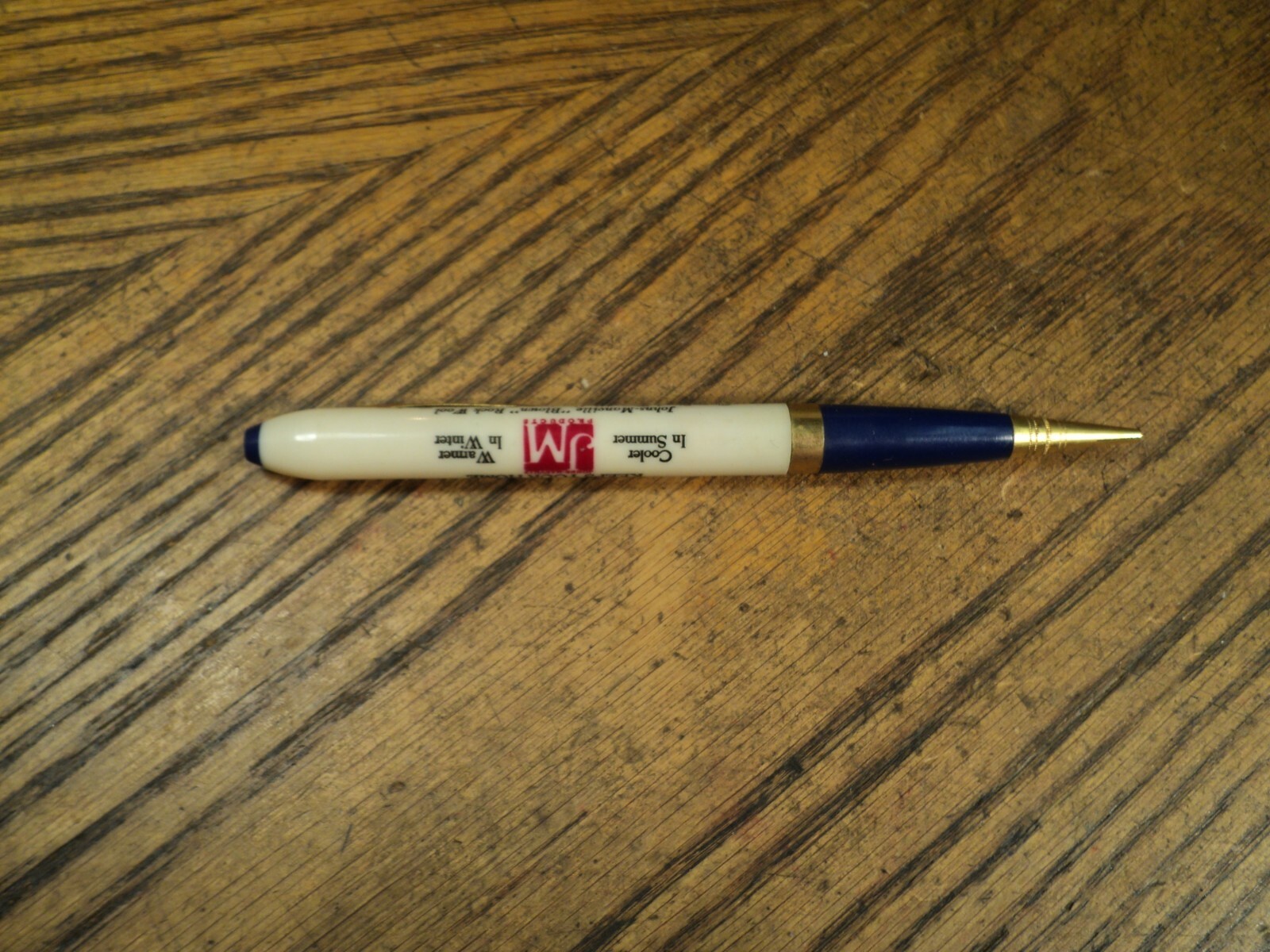 Vintage Short Vernon Mechanical Pencil Mathieson Farmers Union Clay Center KS