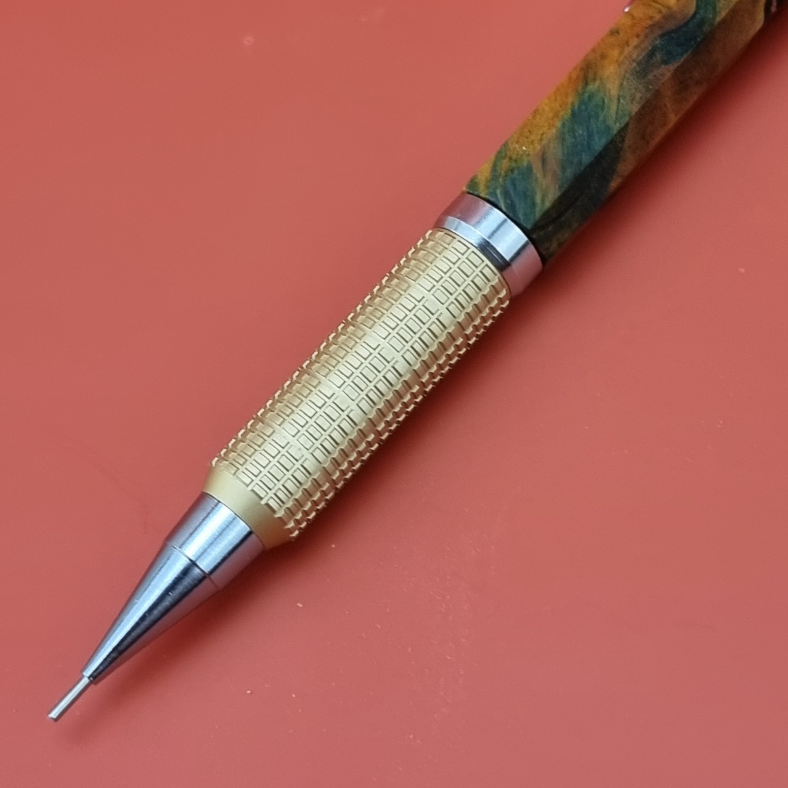 Hand Crafted Pentel PG5 Mechanical Pencil with Octagonal Maple Berl