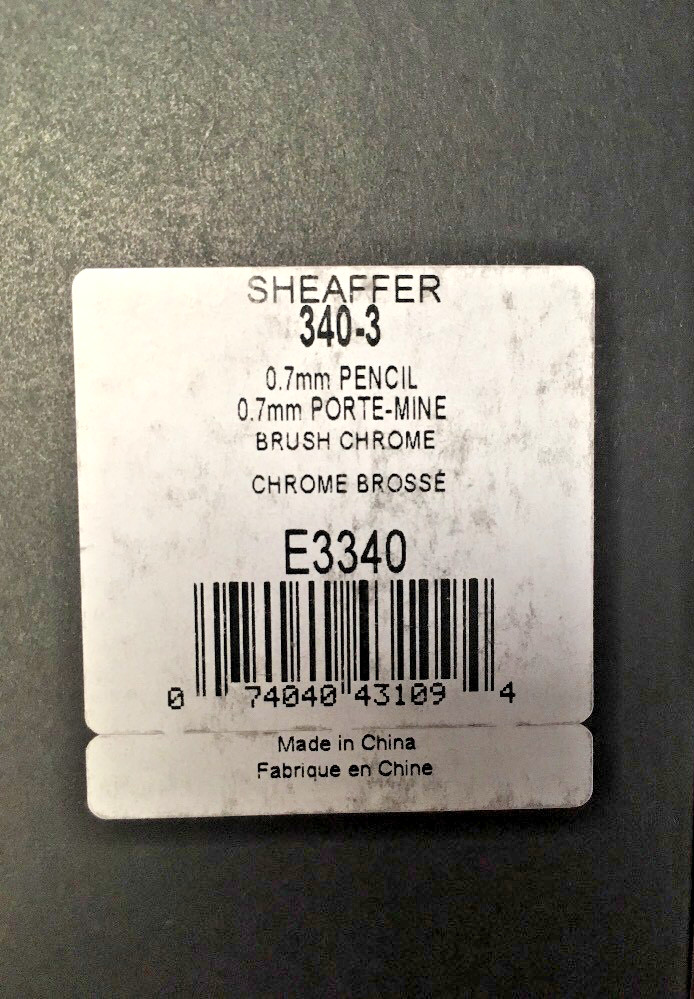 Sheaffer Prelude Brushed Chrome 0.7mm Pencil