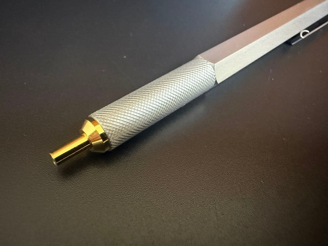 New unused rotring 800 2.0mm holder silver