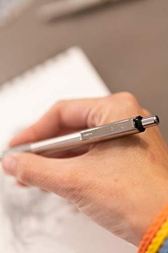 Zebra M-701 Stainless Steel Mechanical Pencil, 0.7mm Point Size, Standard HB