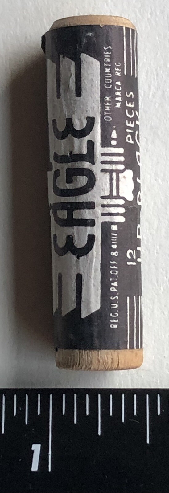 Vintage EAGLE Pencil Co. HB Black Mechanical Lead 1.18mm NOS 12pk Wood Tube USA