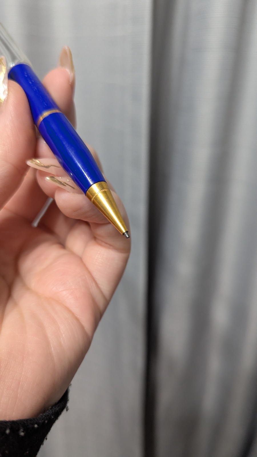 The Marvel Two-in-one Magnifier And Mechanical Pencil Vintage Blue