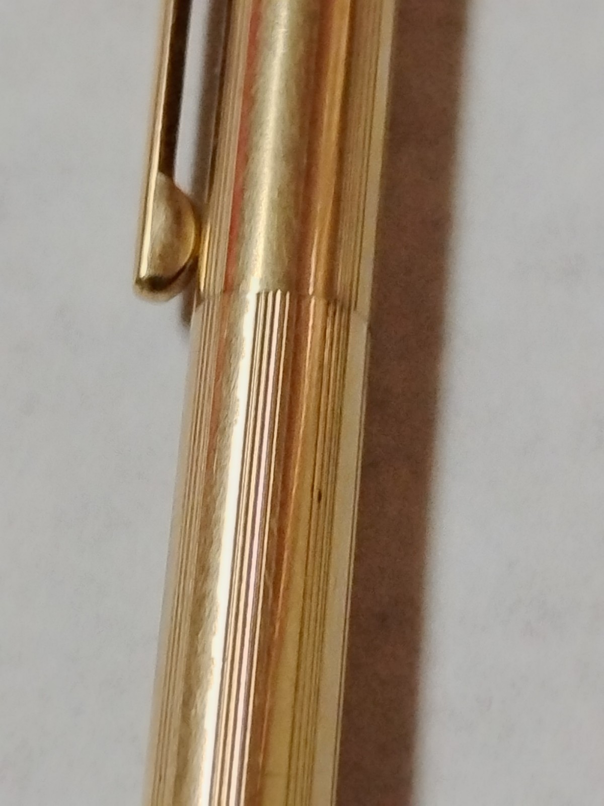 VTG Cross 10k Gold Filled Pencil with J&L Steel Logo Works-sm Dent L0#