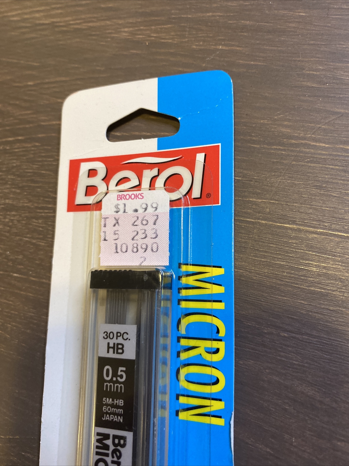 Vintage Berol Micron 30 Automatic, Pencil, Lead Refills, 0.5 mm New