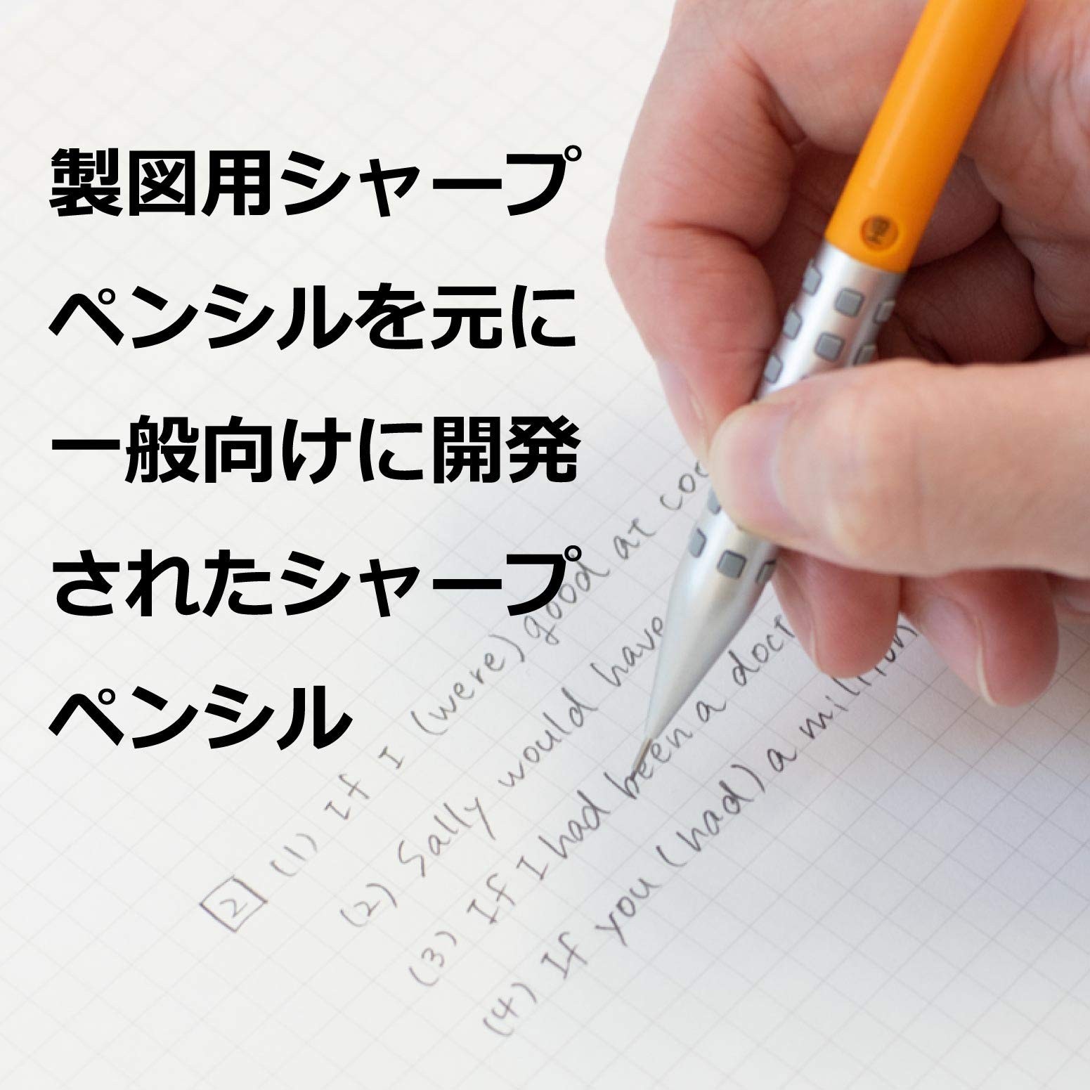 Pentel Mechanical Pencil Smash 0.5mm Q1005-15A Orange from NEW Japan 76