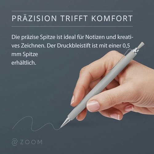 ZOOM L2 Mechanical Pencil 0.5mm [Matte Gray] SH-ZL2C78